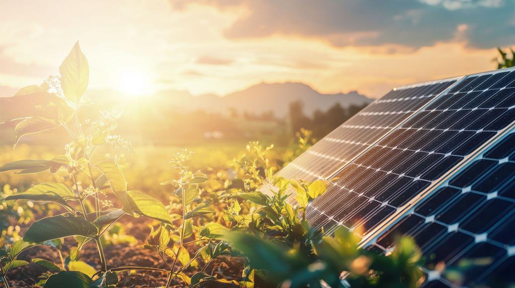 Solaranlage verwachsen